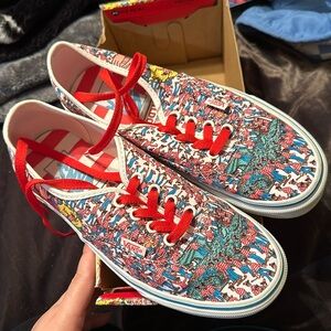 Where’s Waldo Authentic Vans